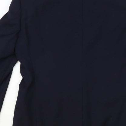 Mens UK Size 36 Preworn Regular Blue Suit Jacket