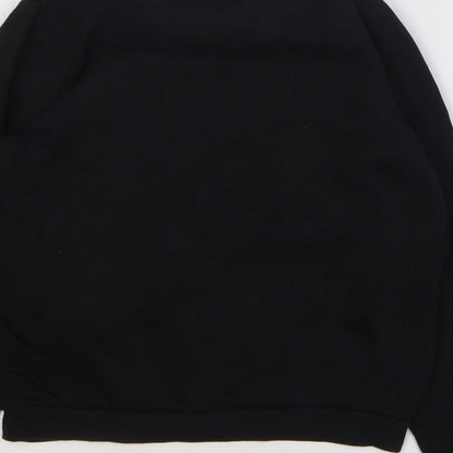 Primark Boys Black Cotton Pullover Sweatshirt Size 10-11 Years Pullover - Tokyo