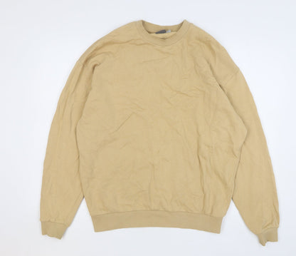 Mens UK Size S ASOS Beige Pullover Sweatshirt
