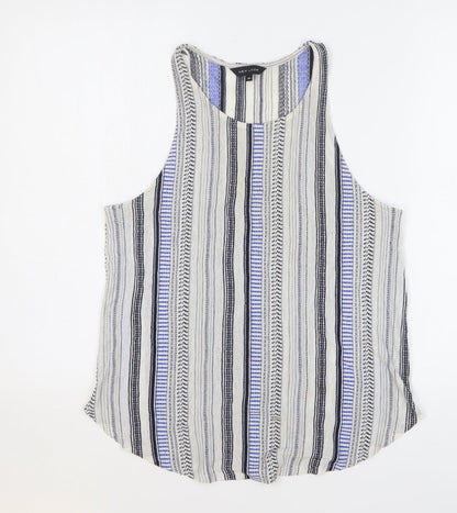 Womens UK Size 14 New Look Multicoloured Basic Tank