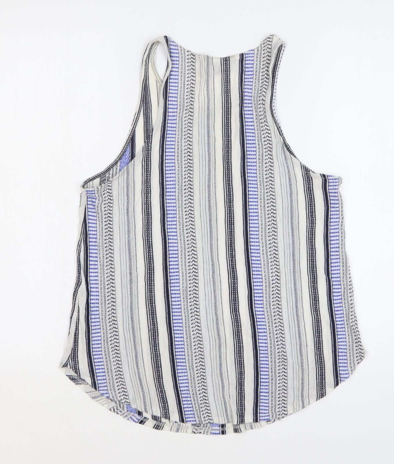 Womens UK Size 14 New Look Multicoloured Basic Tank