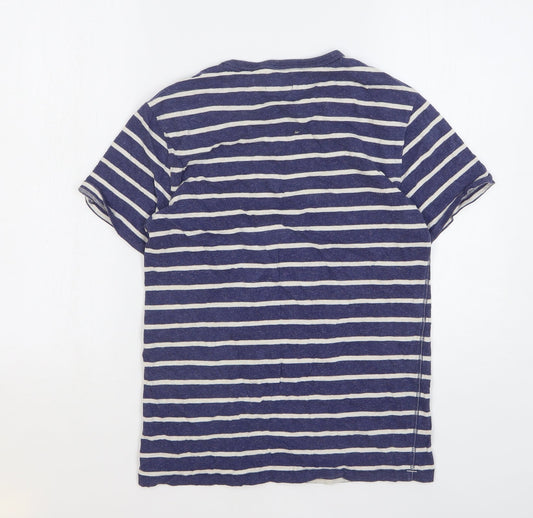 Womens UK Size S NEXT Blue Basic T-Shirt