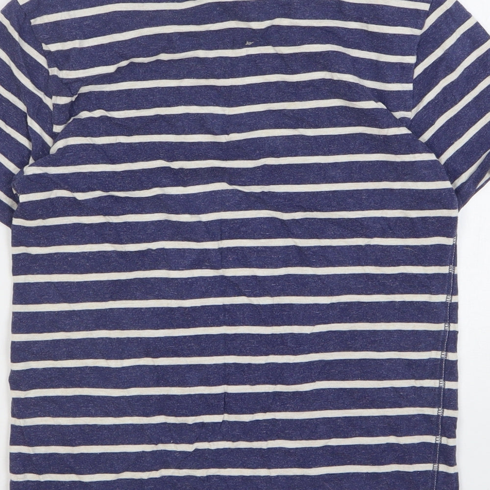 Womens UK Size S NEXT Blue Basic T-Shirt