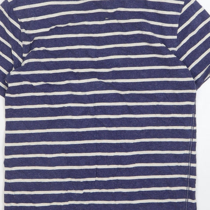 Womens UK Size S NEXT Blue Basic T-Shirt