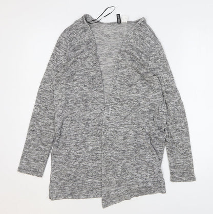 Womens UK Size M H&M Grey Cardigan Jumper