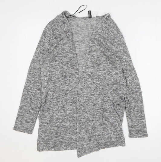 Womens UK Size M H&M Grey Cardigan Jumper