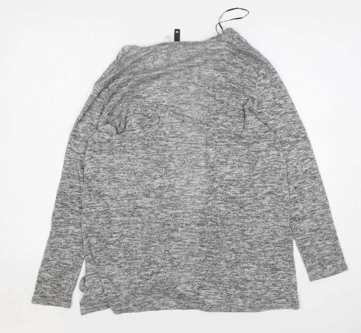 Womens UK Size M H&M Grey Cardigan Jumper