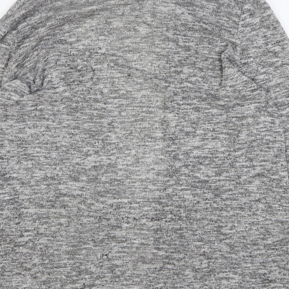 Womens UK Size M H&M Grey Cardigan Jumper