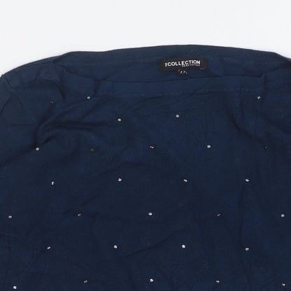 Womens UK Size 12 Debenhams Green Pullover Jumper
