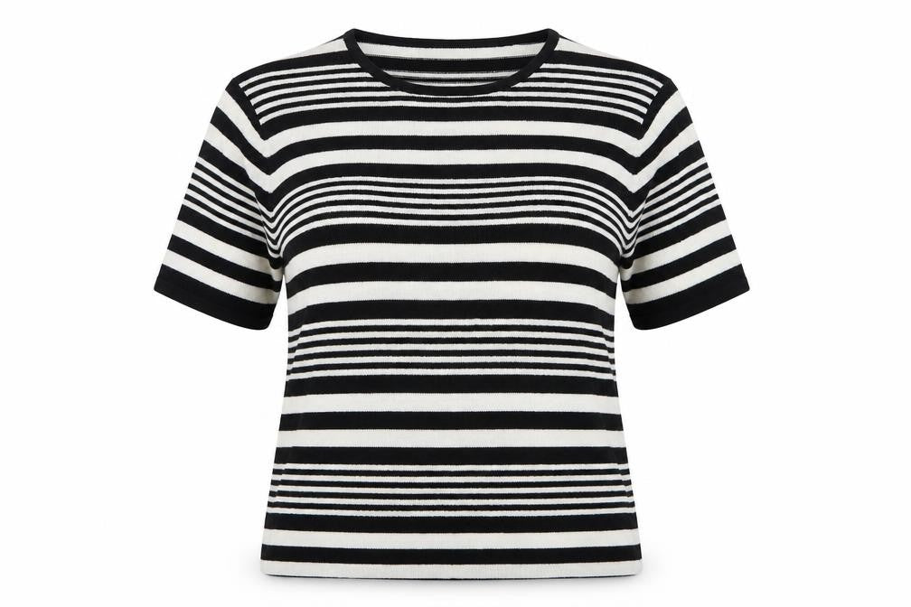Womens UK Size 14 Berkertex Black Basic T-Shirt