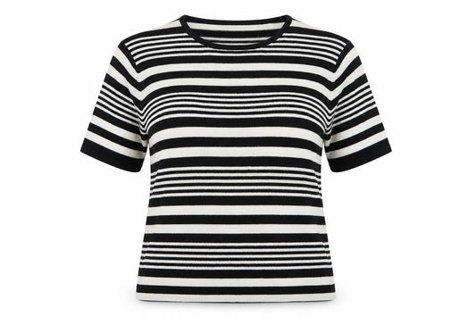 Womens UK Size 14 Berkertex Black Basic T-Shirt