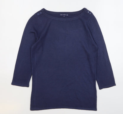 Womens UK Size 10 Store Twenty One Blue Pullover Jumper