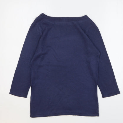 Womens UK Size 10 Store Twenty One Blue Pullover Jumper