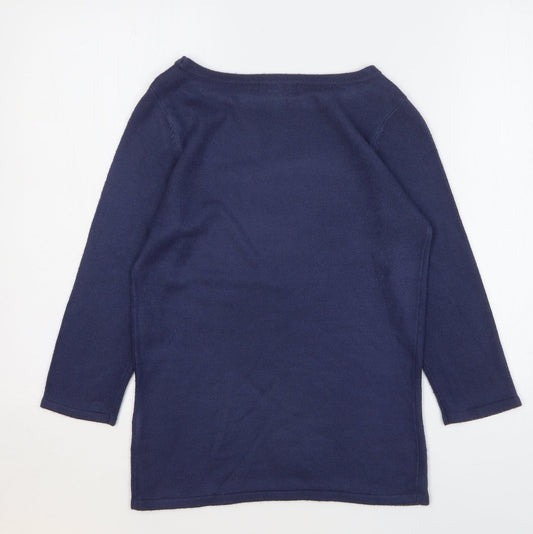 Womens UK Size 10 Store Twenty One Blue Pullover Jumper