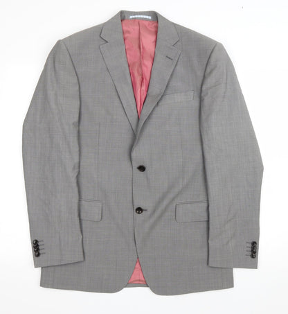 Mens UK Size 38 Marks and Spencer Regular Grey Suit Jacket
