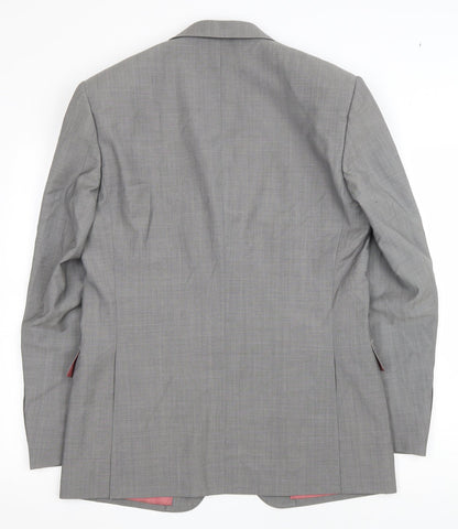 Mens UK Size 38 Marks and Spencer Regular Grey Suit Jacket