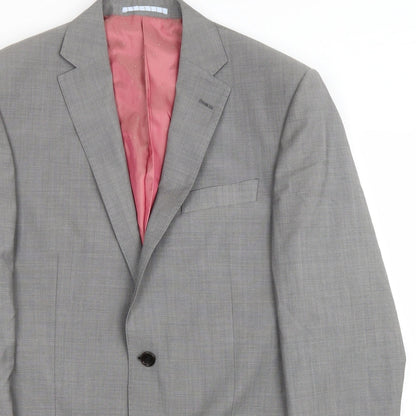 Mens UK Size 38 Marks and Spencer Regular Grey Suit Jacket
