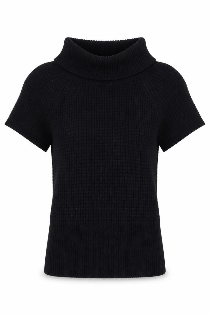 Womens UK Size M ESMARA Black Basic T-Shirt