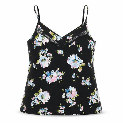 Womens UK Size 8 Miss Selfridge Black Camisole Blouse
