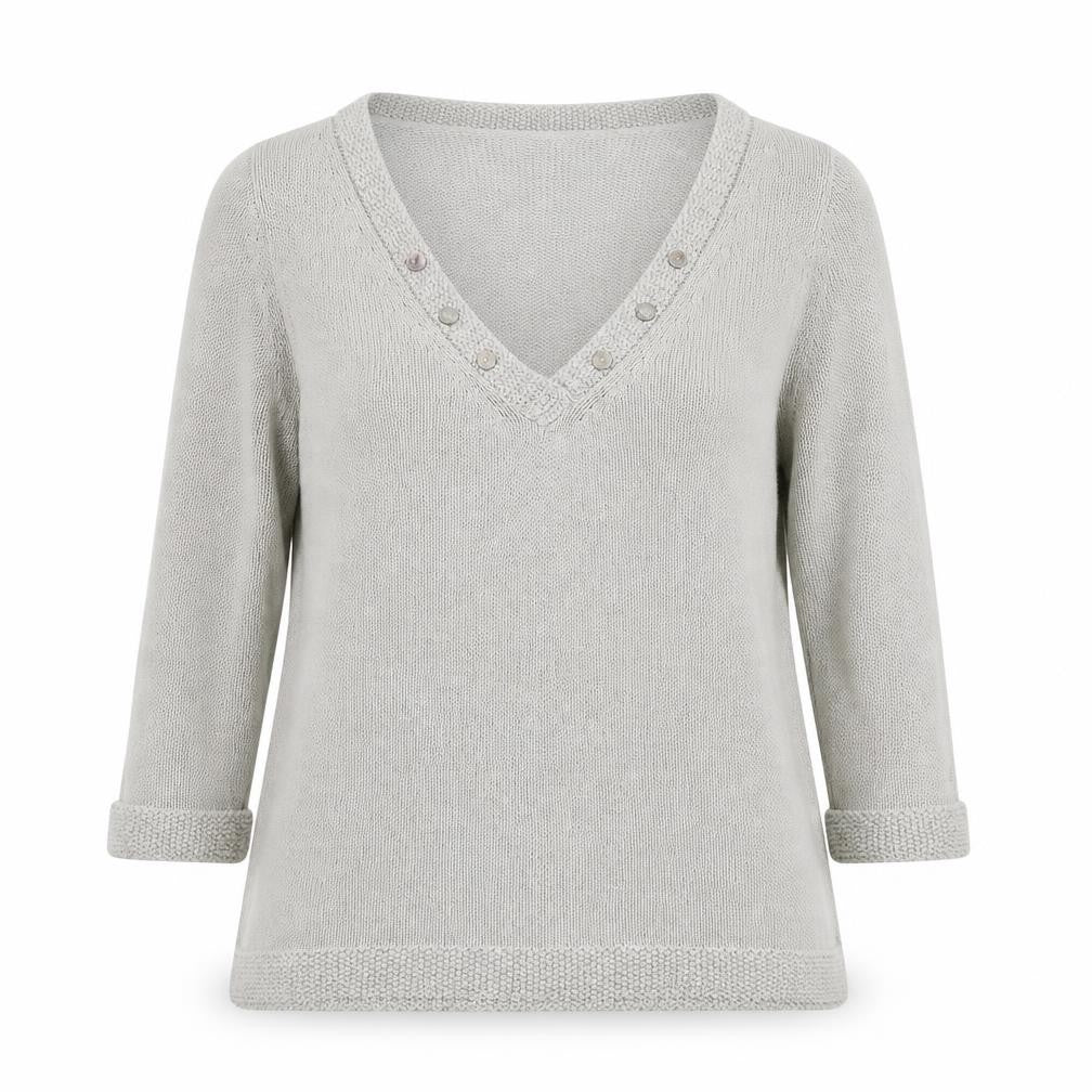 Womens UK Size 12 Marks and Spencer Grey Pullover Jumper