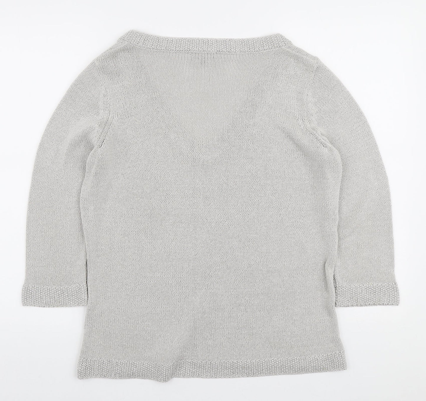 Womens UK Size 12 Marks and Spencer Grey Pullover Jumper