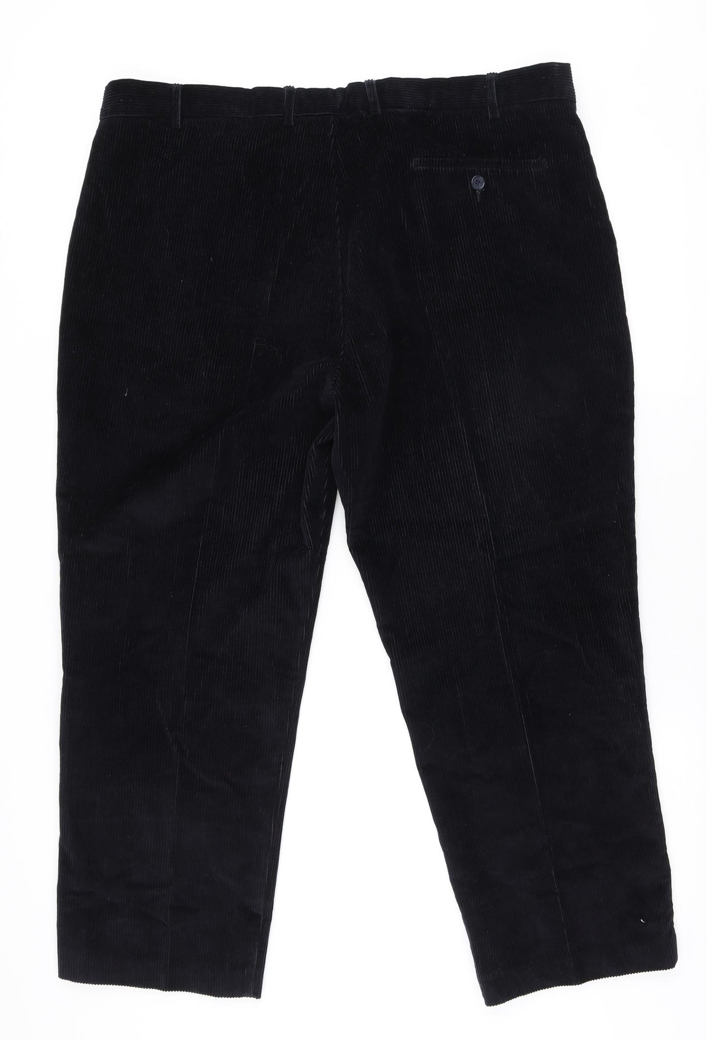 Preworn Mens Blue Polyester Trousers Size 41 in L26 in Regular Zip