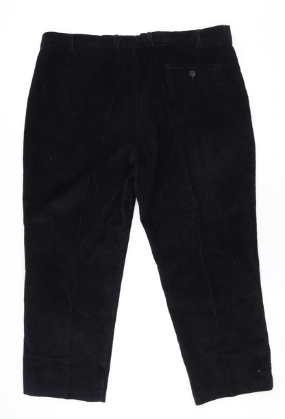 Preworn Mens Blue Polyester Trousers Size 41 in L26 in Regular Zip