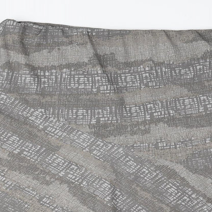 Bonmarché Womens Grey Geometric Polyester Skater Skirt Size 20