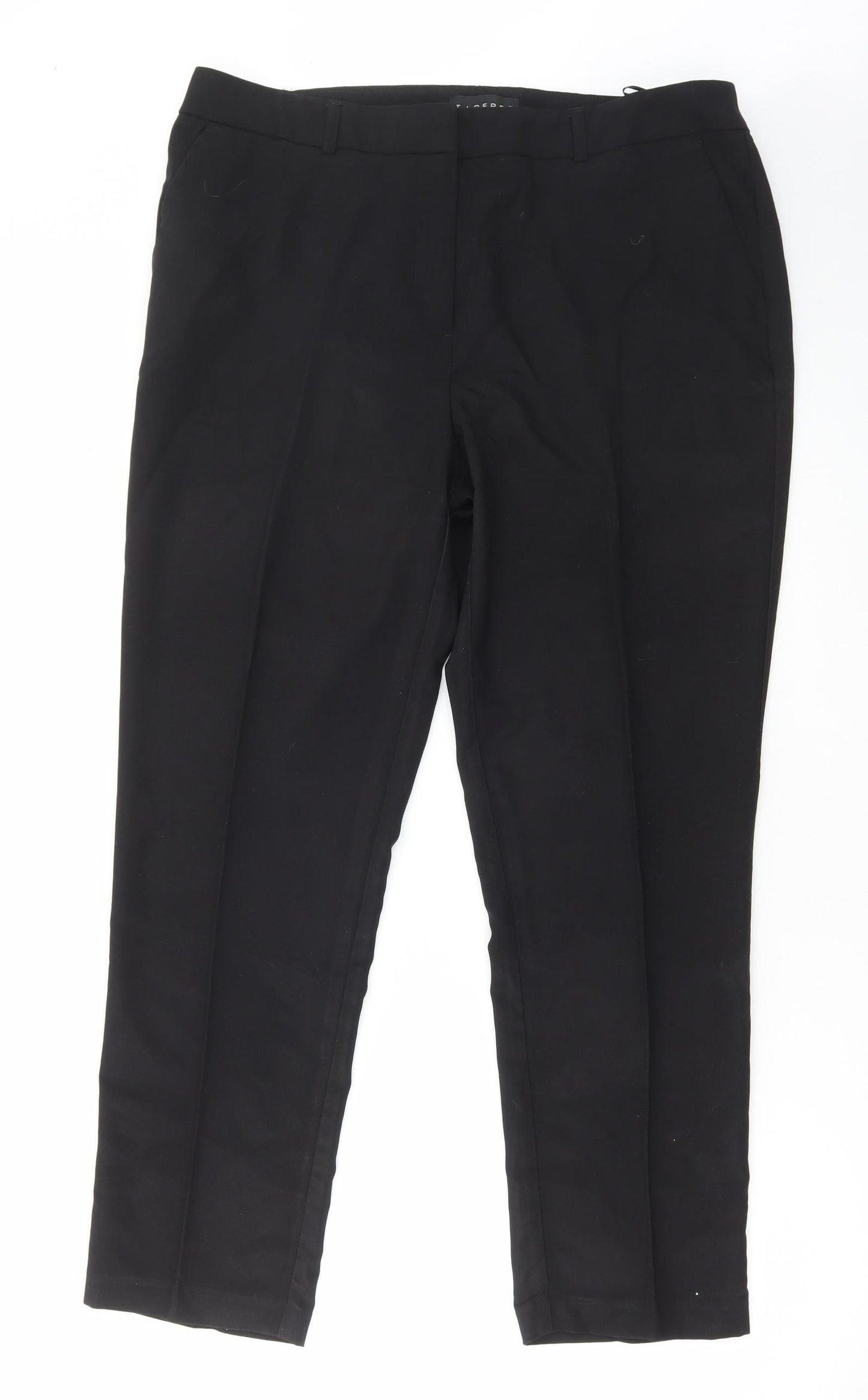 Womens UK Size 36 in Preworn Regular Fit  Black Trousers