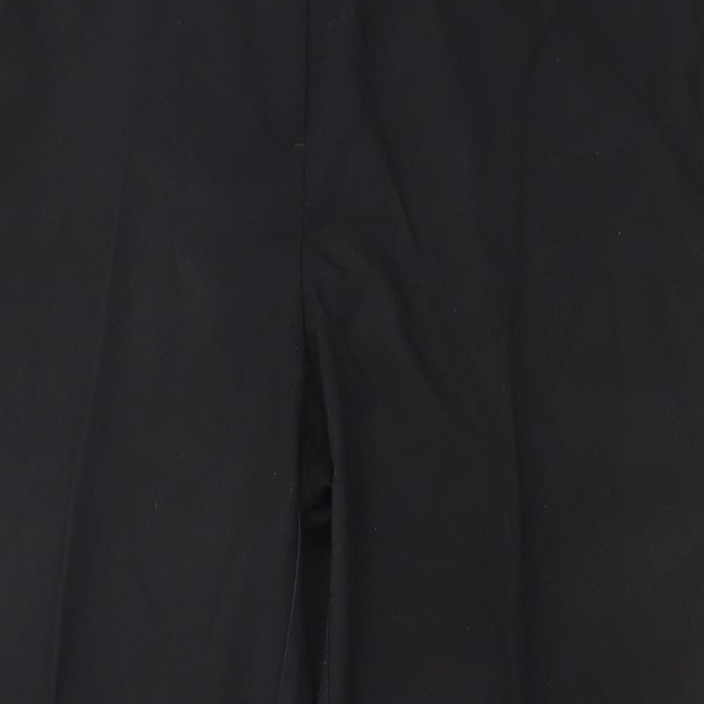 Womens UK Size 36 in Preworn Regular Fit  Black Trousers