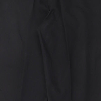 Womens UK Size 36 in Preworn Regular Fit  Black Trousers