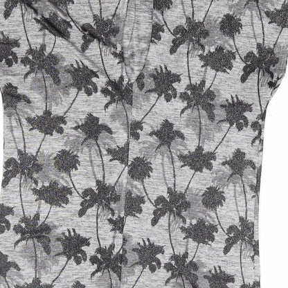 Womens UK Size XS Oasis Grey Basic T-Shirt