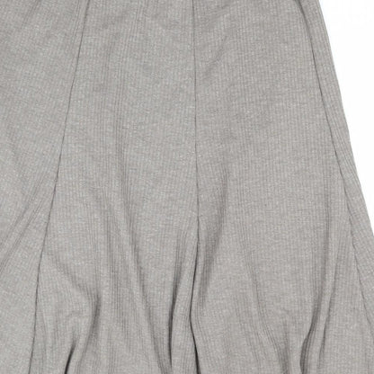 Finn Karelia Womens Beige Polyester Trumpet Skirt Size 14 - Ribbed