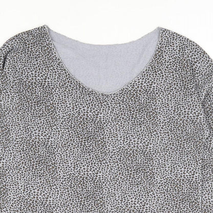 Womens UK Size S Preworn Green Pullover Jumper