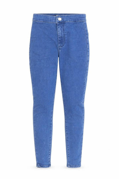Womens UK Size 24 in Topshop Regular Fit Skinny Blue Jeans