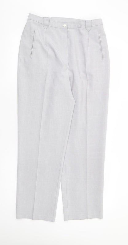 Womens UK Size 14 BHS Regular Fit  Grey Trousers