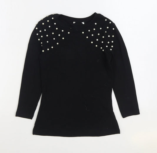 Womens UK Size XS Savida Black Pullover Jumper