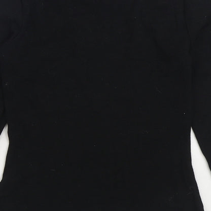 Womens UK Size XS Savida Black Pullover Jumper