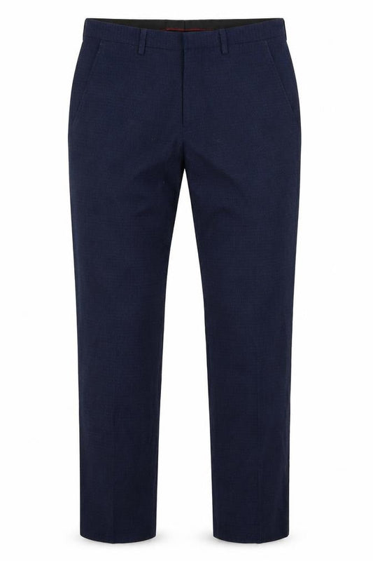 Mens UK Size 32 in Burton Regular Fit  Blue Trousers