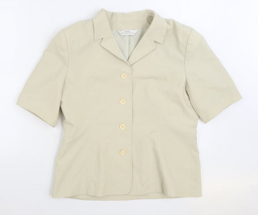 Womens UK Size 16 Modern Classics Beige Jacket