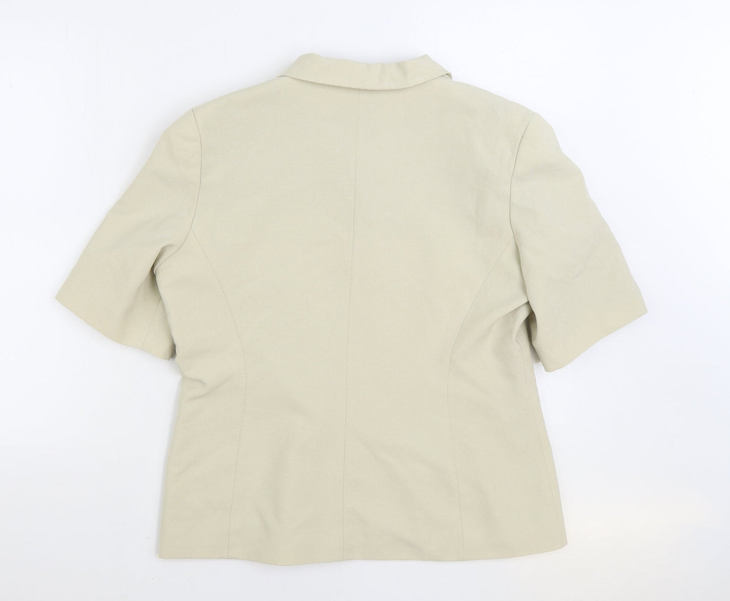 Womens UK Size 16 Modern Classics Beige Jacket