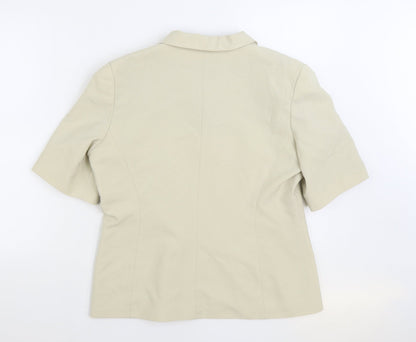 Womens UK Size 16 Modern Classics Beige Jacket
