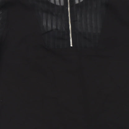 Womens UK Size 10 Rant & Rave Black Basic Blouse