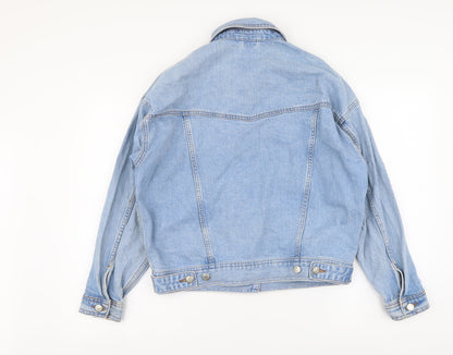 Womens UK Size 6 Topshop Blue Jacket