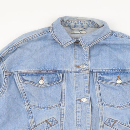Womens UK Size 6 Topshop Blue Jacket