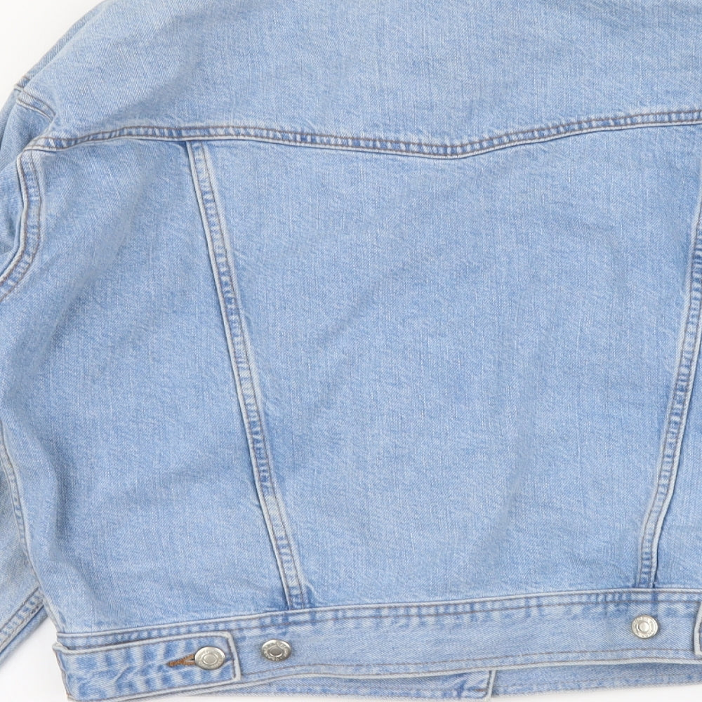 Womens UK Size 6 Topshop Blue Jacket