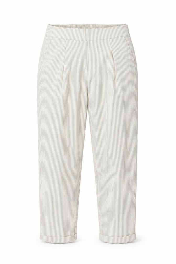 Womens UK Size S Stradivarius Regular Fit Chino Beige Trousers