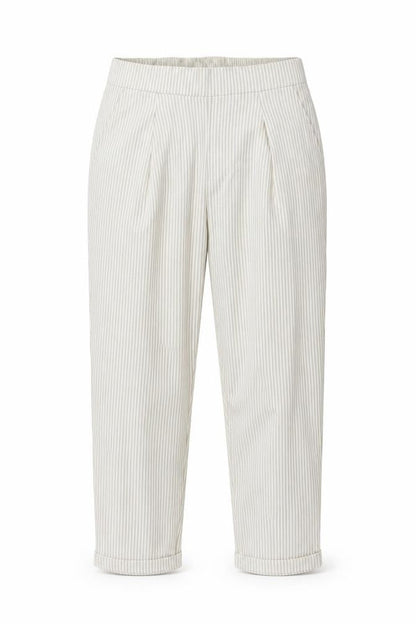 Womens UK Size S Stradivarius Regular Fit Chino Beige Trousers