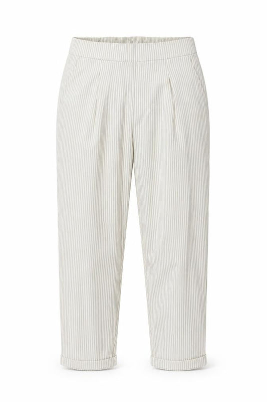 Womens UK Size S Stradivarius Regular Fit Chino Beige Trousers