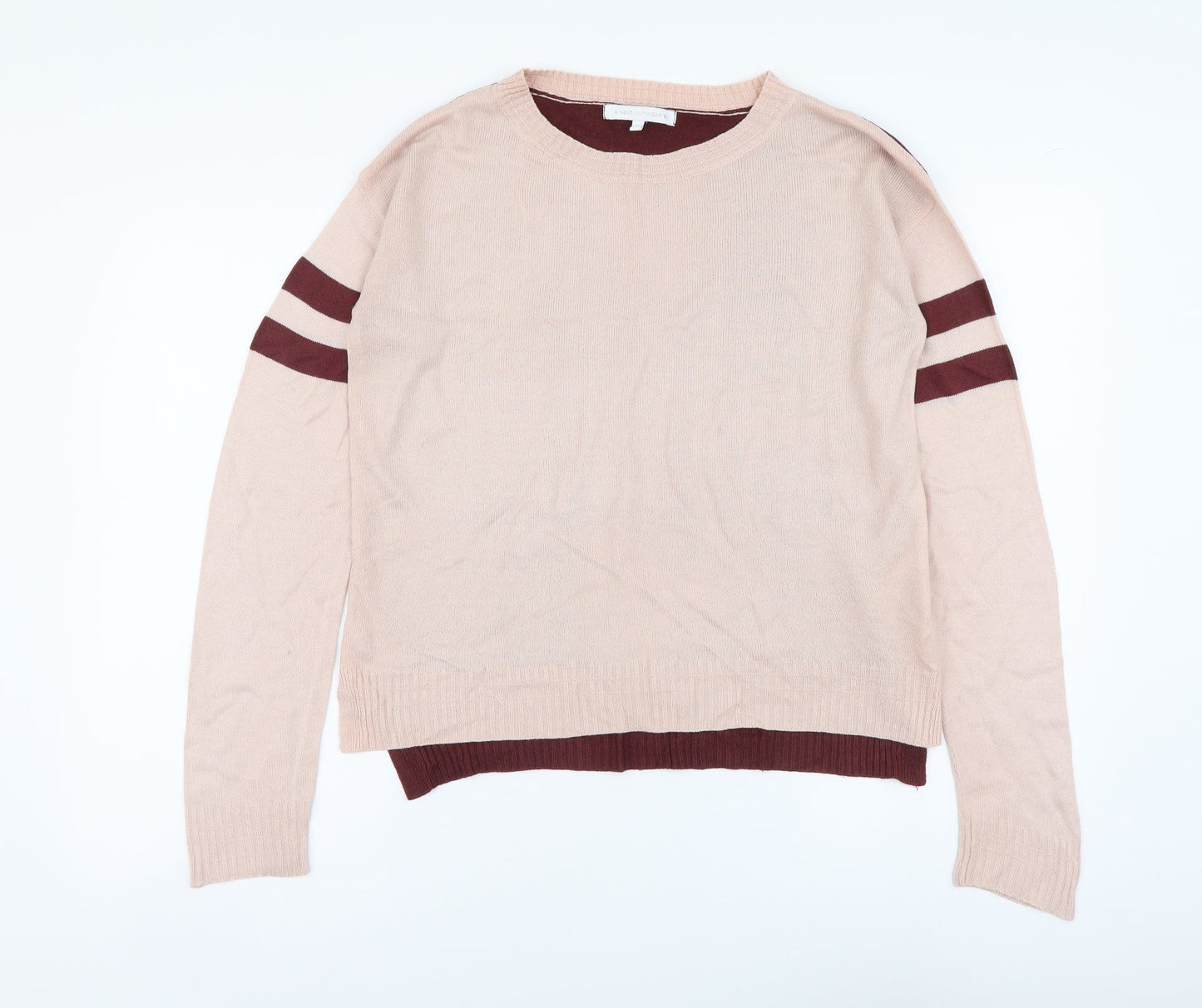 Womens UK Size XS NEXT Pink Pullover Jumper
